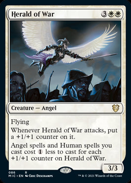 Herald of War - Commander: Innistrad: Midnight Hunt - R - 86