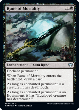 Rune of Mortality - Kaldheim - U - 108