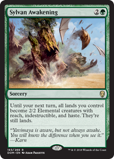 Sylvan Awakening - Dominaria - R - 183
