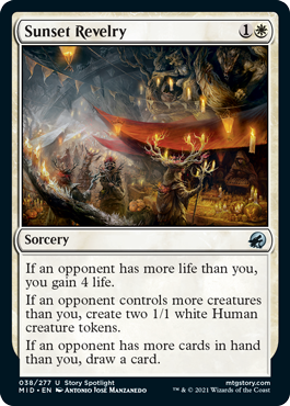 Sunset Revelry - Innistrad: Midnight Hunt - U - 38