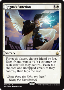 Regna's Sanction - Battlebond - R - 30