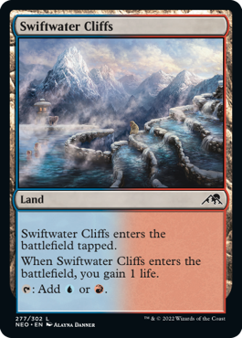 Swiftwater Cliffs - Kamigawa: Neon Dynasty - L - 277