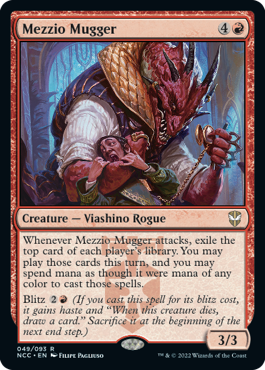 Mezzio Mugger - Commander: Streets of New Capenna - R - 49