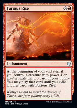 Furious Rise - Theros Beyond Death - U - 136
