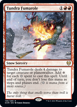 Tundra Fumarole - Kaldheim - R - 156