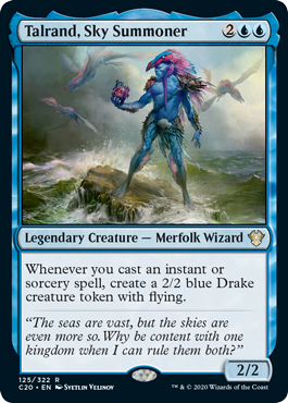 Talrand, Sky Summoner - Commander 2020 - R - 125