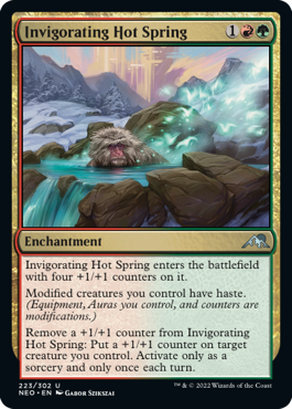 Invigorating Hot Spring - Kamigawa: Neon Dynasty - U - 223