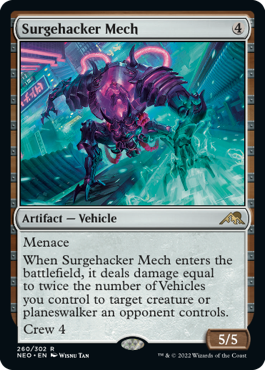 Surgehacker Mech - Kamigawa: Neon Dynasty - R - 260