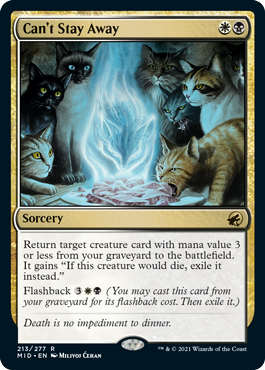 Can't Stay Away - Innistrad: Midnight Hunt - R - 213