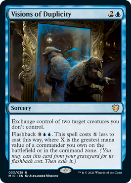 Visions of Duplicity - Commander: Innistrad: Midnight Hunt - R - 33
