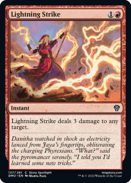 Lightning Strike - Dominaria United - C - 137