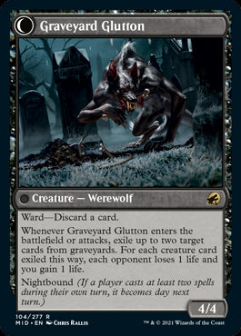 Graveyard Trespasser - Innistrad: Midnight Hunt - R - 104