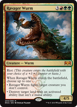 Ravager Wurm - Ravnica Allegiance - M - 200