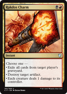 Rakdos Charm - Commander 2017 - U - 190