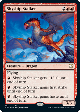Skyship Stalker - Commander: Adventures in the Forgotten Realms - R - 141