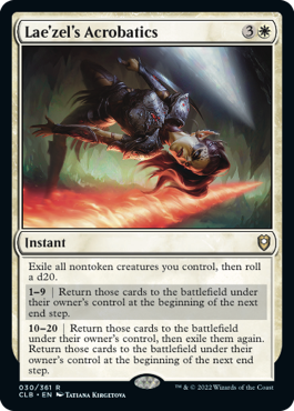 Lae'zel's Acrobatics - Commander Legends: Battle for Baldur's Gate - R - 30