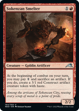 Sokenzan Smelter - Kamigawa: Neon Dynasty - U - 164