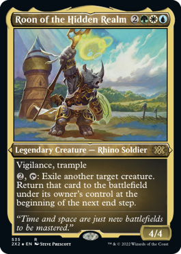 Roon of the Hidden Realm (Foil Etched) - Double Masters 2022 - R - 535