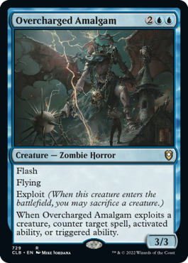 Overcharged Amalgam - Commander Legends: Battle for Baldur's Gate - R - 729