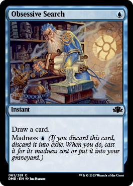 Obsessive Search - Dominaria Remastered - C - 61