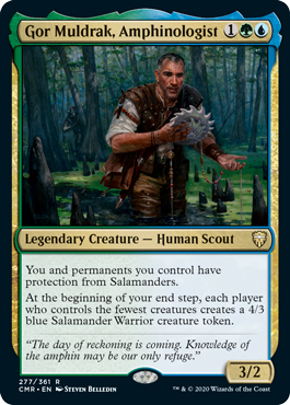 Gor Muldrak, Amphinologist - Commander Legends - R - 277