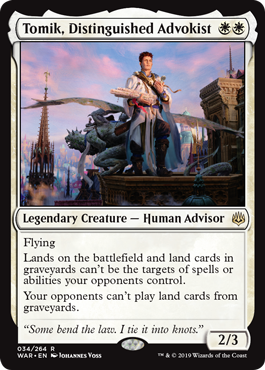 Tomik, Distinguished Advokist - War of the Spark - R - 34