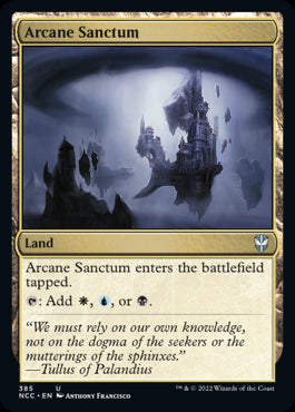 Arcane Sanctum - Commander: Streets of New Capenna - U - 385