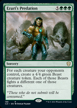 Ezuri's Predation - Commander 2021 - R - 188
