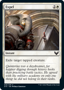 Expel - Strixhaven: School of Mages - C - 18