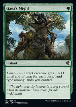 Gaea's Might - Dominaria United - C - 164