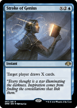 Stroke of Genius - Dominaria Remastered - R - 67
