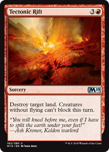 Tectonic Rift - Core Set 2019 - U - 162