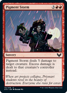 Pigment Storm - Strixhaven: School of Mages - C - 111