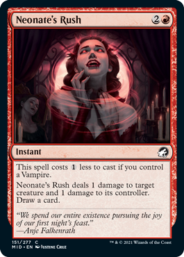 Neonate's Rush - Innistrad: Midnight Hunt - C - 151