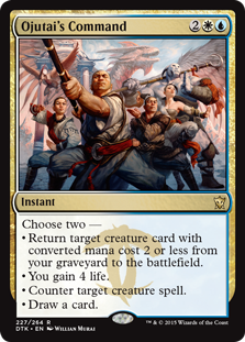 Ojutai's Command - Dragons of Tarkir - R - 227
