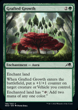 Grafted Growth - Kamigawa: Neon Dynasty - C - 188
