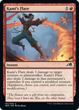 Kami's Flare - Kamigawa: Neon Dynasty - C - 150