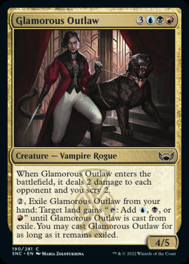 Glamorous Outlaw - Streets of New Capenna - C - 190