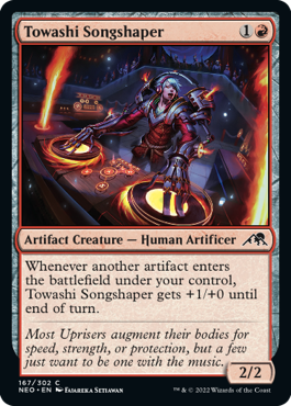 Towashi Songshaper - Kamigawa: Neon Dynasty - C - 167