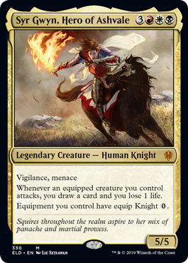 Syr Gwyn, Hero of Ashvale - Throne of Eldraine - M - 330