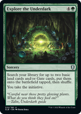 Explore the Underdark - Commander Legends: Battle for Baldur's Gate - U - 232