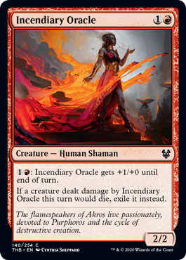 Incendiary Oracle - Theros Beyond Death - C - 140