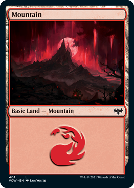 Mountain (401) - Innistrad: Crimson Vow - L - 401
