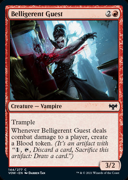 Belligerent Guest - Innistrad: Crimson Vow - C - 144