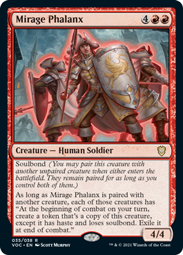 Mirage Phalanx - Commander: Innistrad: Crimson Vow - R - 35