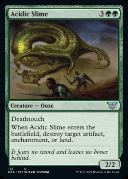 Acidic Slime - Commander: Kamigawa: Neon Dynasty - U - 112