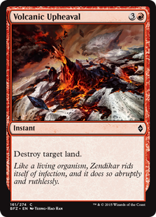Volcanic Upheaval - Battle for Zendikar - C - 161