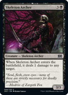 Skeleton Archer - Double Masters 2022 - C - 90