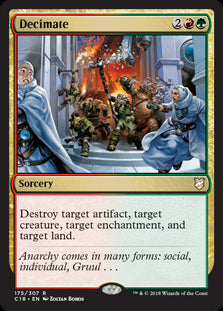 Decimate - Commander 2018 - R - 175