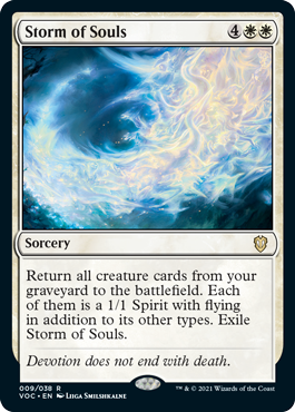 Storm of Souls - Commander: Innistrad: Crimson Vow - R - 9